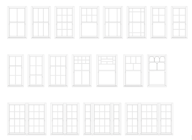 Sliding Sash Popular Styles