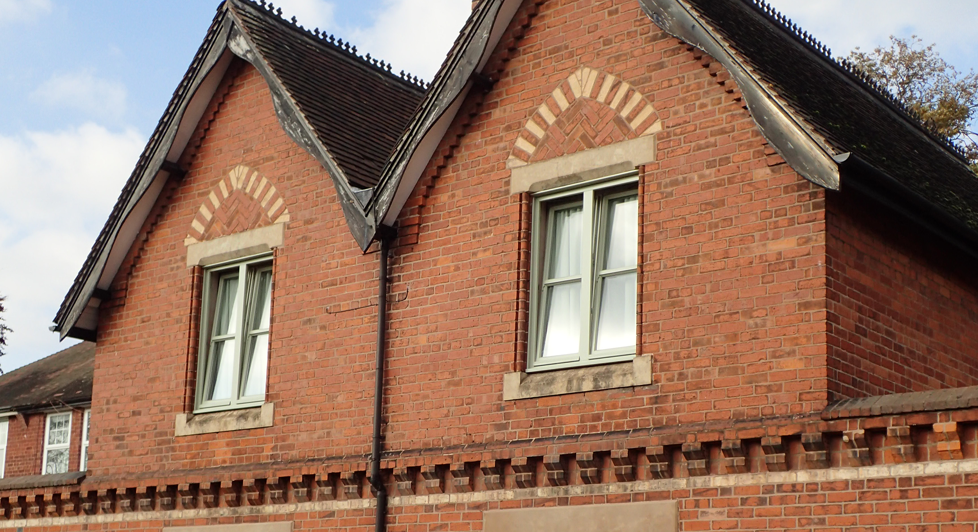 Green timber tilt and turn windows