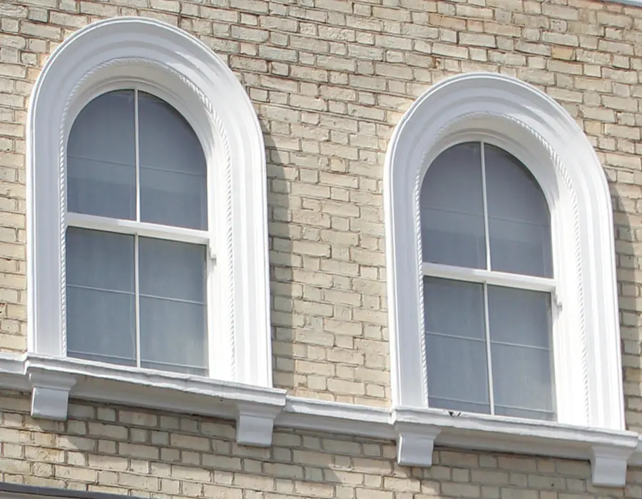 Curved Sliding sash windows