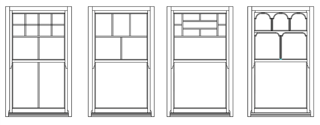 Edwardian Sash Style Examples