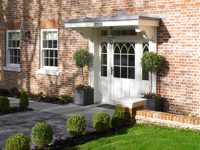 Bespoke Front Door Curved Bars