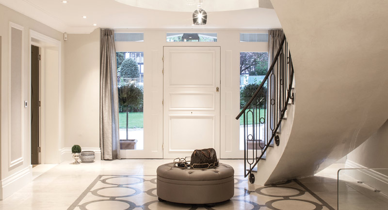 Bereco Timber Entrance Door Inside View